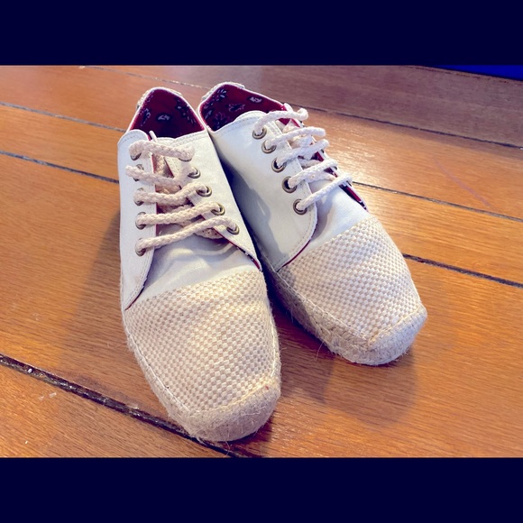 Brand New F-Troupe White Espadrilles Shoe 38 size 8 - Picture 2 of 5